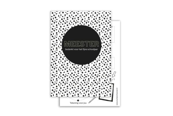 Invulkaart | Meester