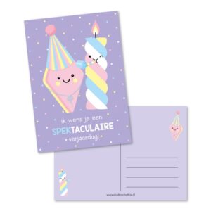 Kaart | Ik wens je een SPEKtaculaire verjaardag!