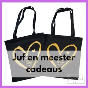 Juf en meester cadeaus
