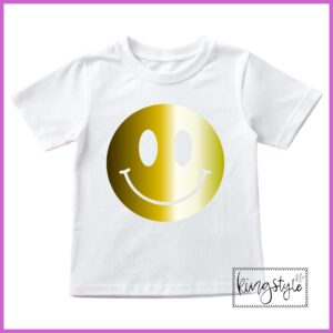 Strijkapplicatie smiley