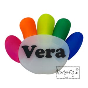 Markeerstift hand met naam
