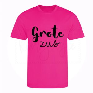 Strijkapplicatie Grote zus